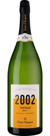 Champagne Veuve Clicquot Vintage Brut, Champagne AC, Jeroboam 2002
