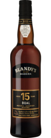 Blandy's 15 Years Old Bual Madeira DOC, 19 % Vol., 0,5 L