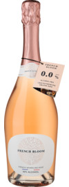 French Bloom Le Rosé Schäum. aromat. Getränk mit alkoholfreiem Wein