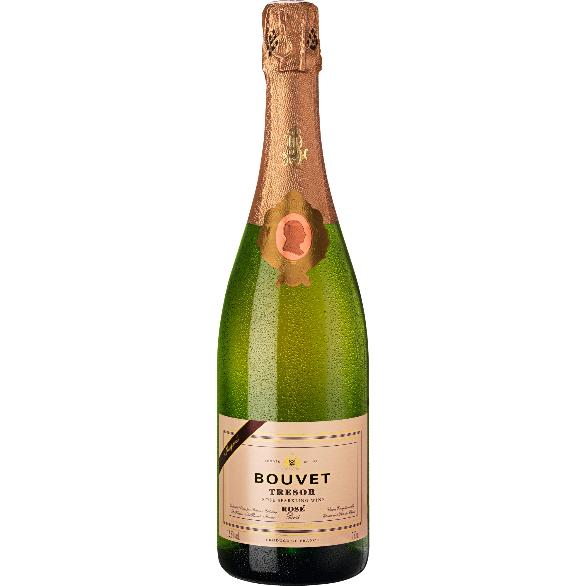 Bouvet Ladubay Trésor Rosé Schaumwein, Brut, Saumur AC 0.75 l