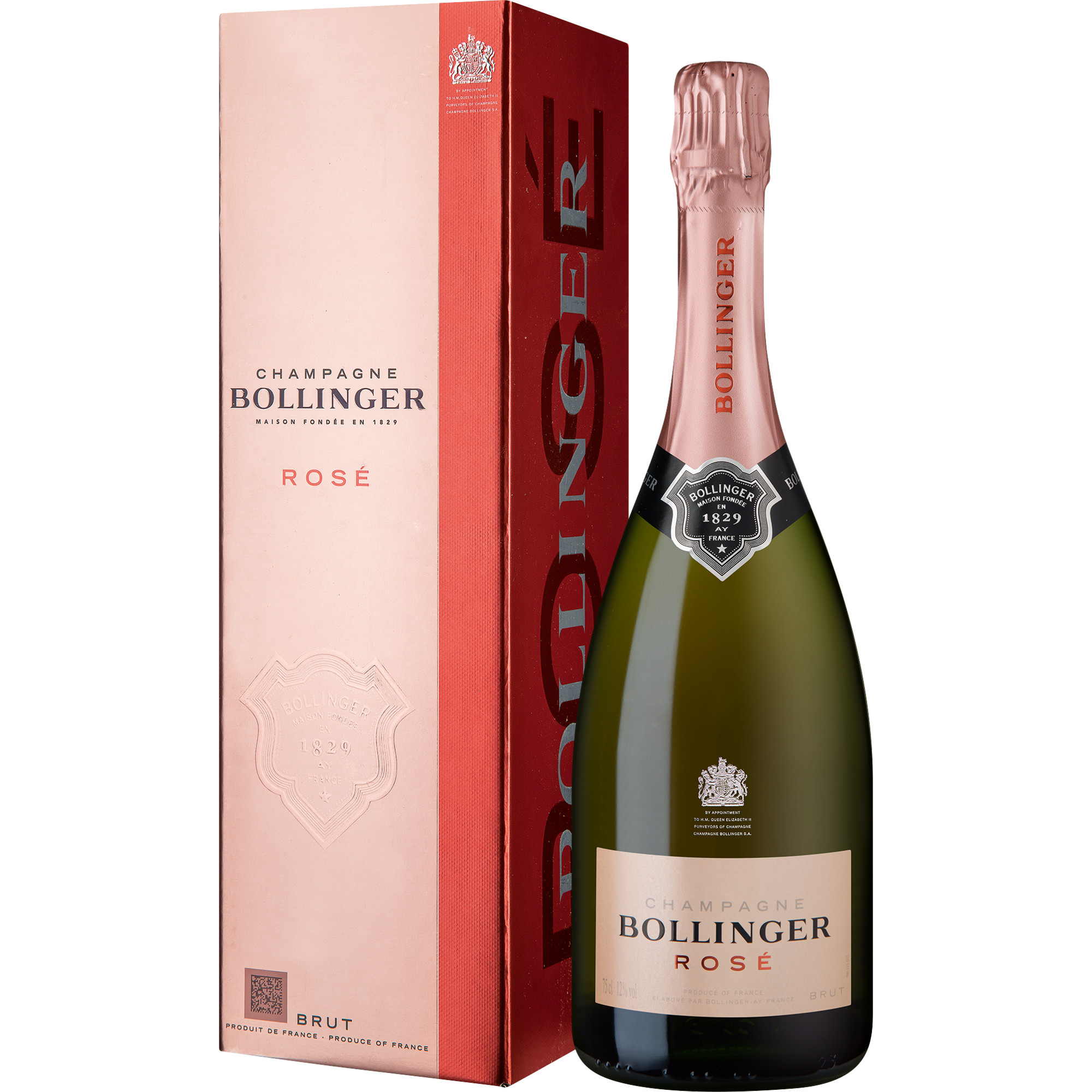 Champagne Bollinger Rosé Champagner, Brut, Champagne AC, Geschenkverpackung 0.75 l
