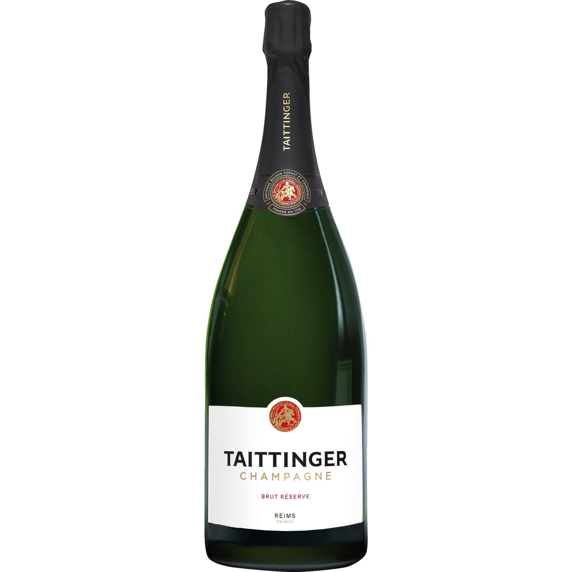 Champagne Taittinger Réserve Champagner, Brut, Champagne AC, Magnum 1.5 l