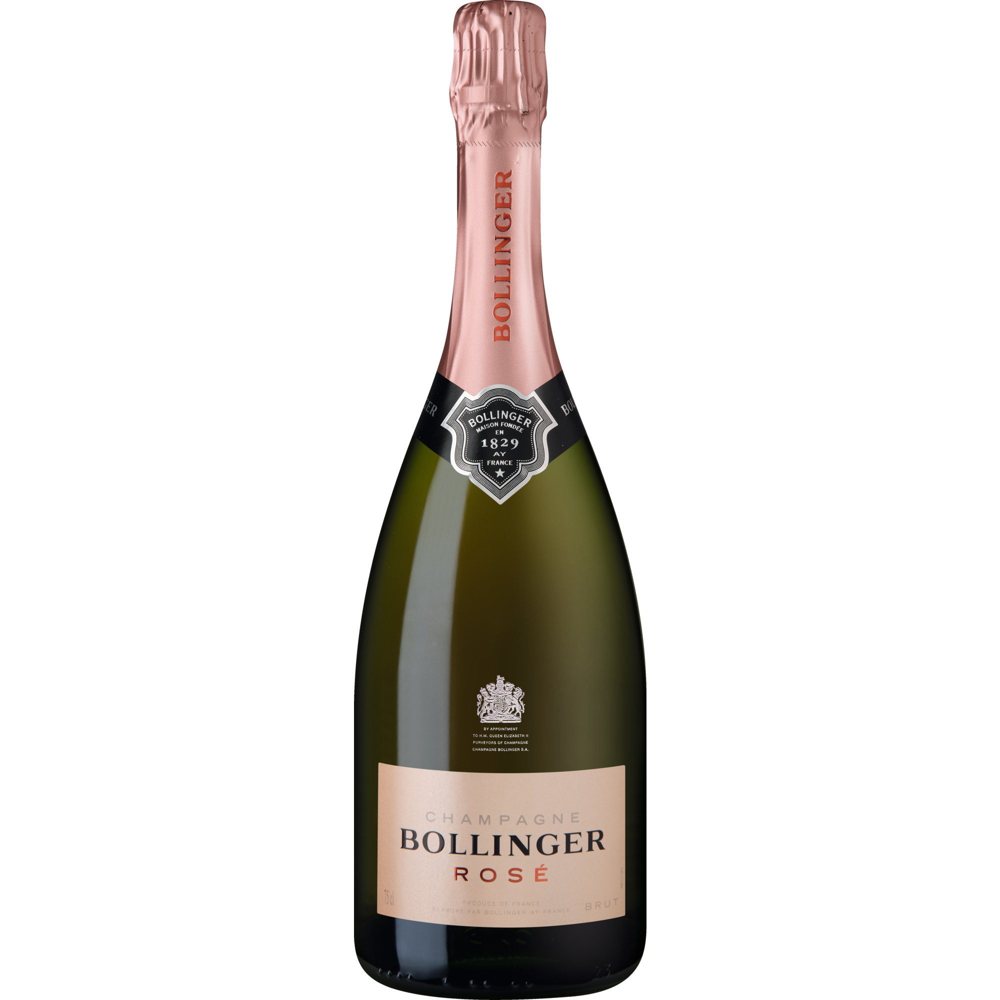 Champagne Bollinger Rosé Champagner, Brut, Champagne AC 0.75 l