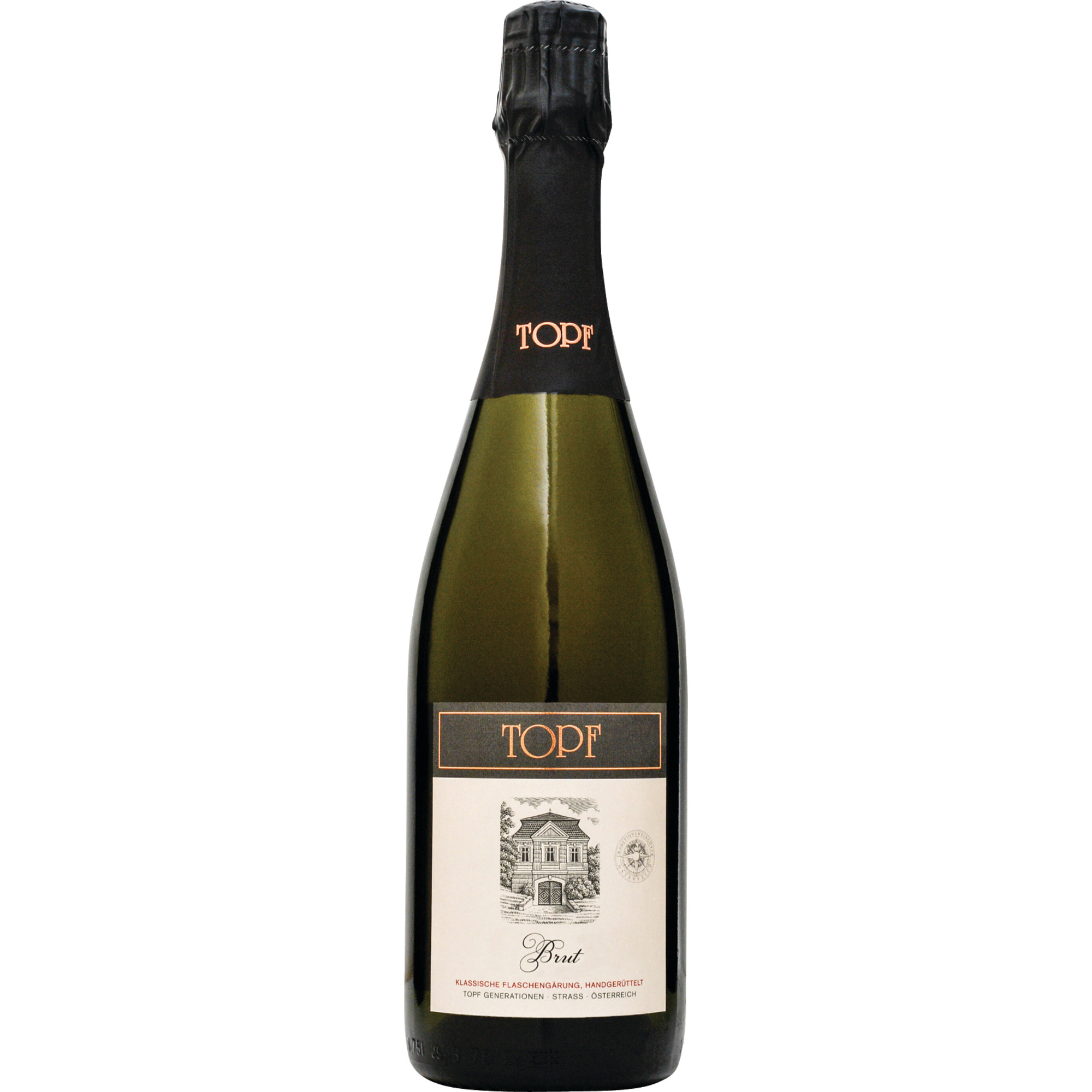 Topf Brut Schaumwein, Kamptal 0.75 l
