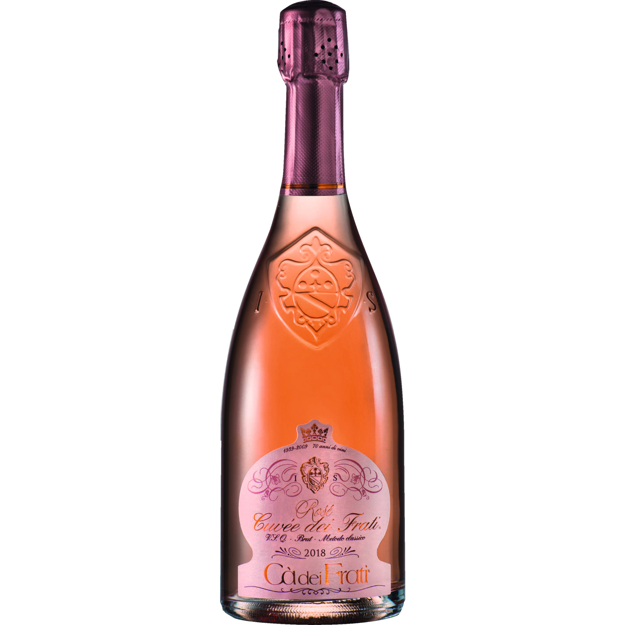 Rose Cuvée dei Frati Schaumwein, Brut Metodo Classico 0.75 l