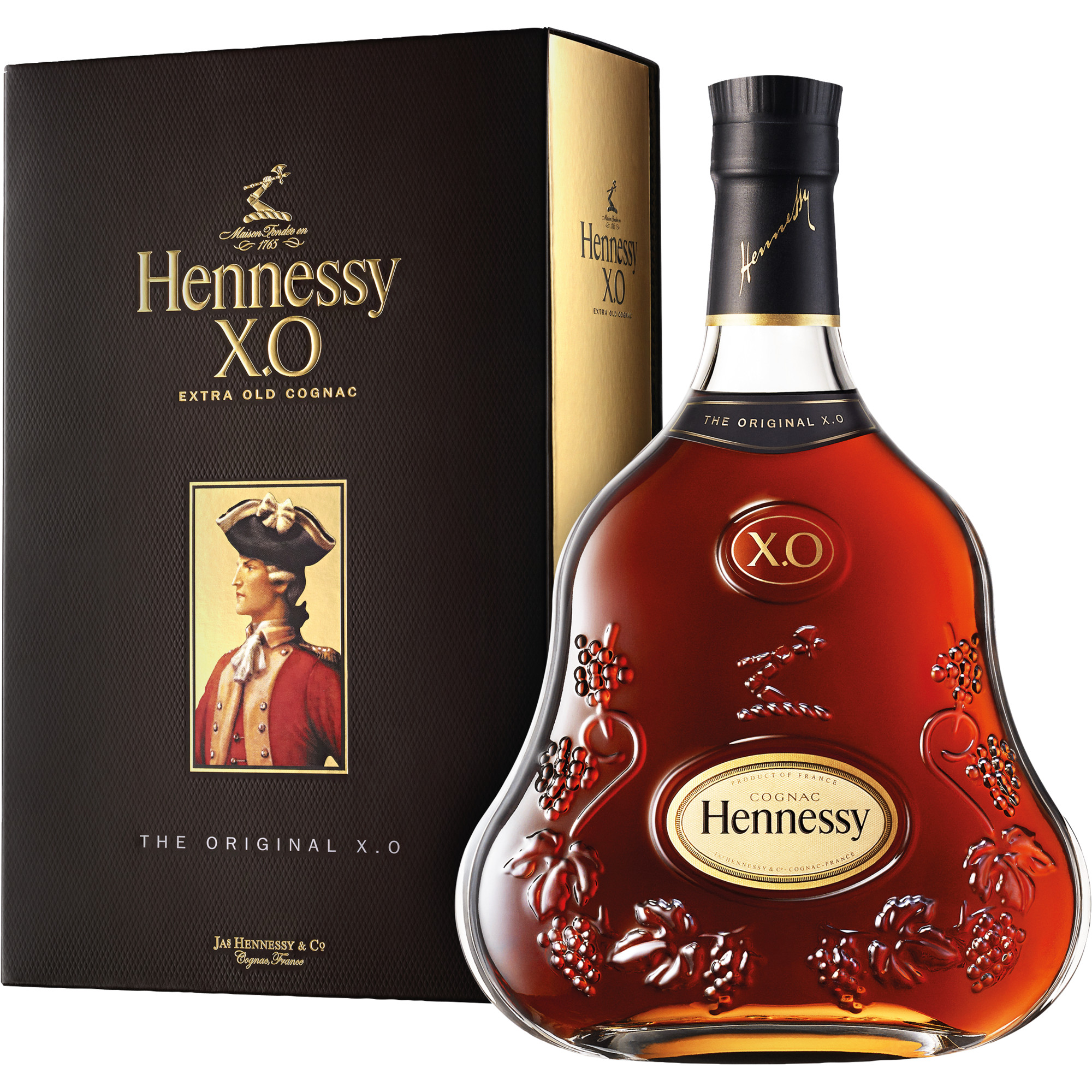 Cognac Hennessy XO Spirituosen, Cognac AOP, 0,35 L, 40% Vol. 0.35 l