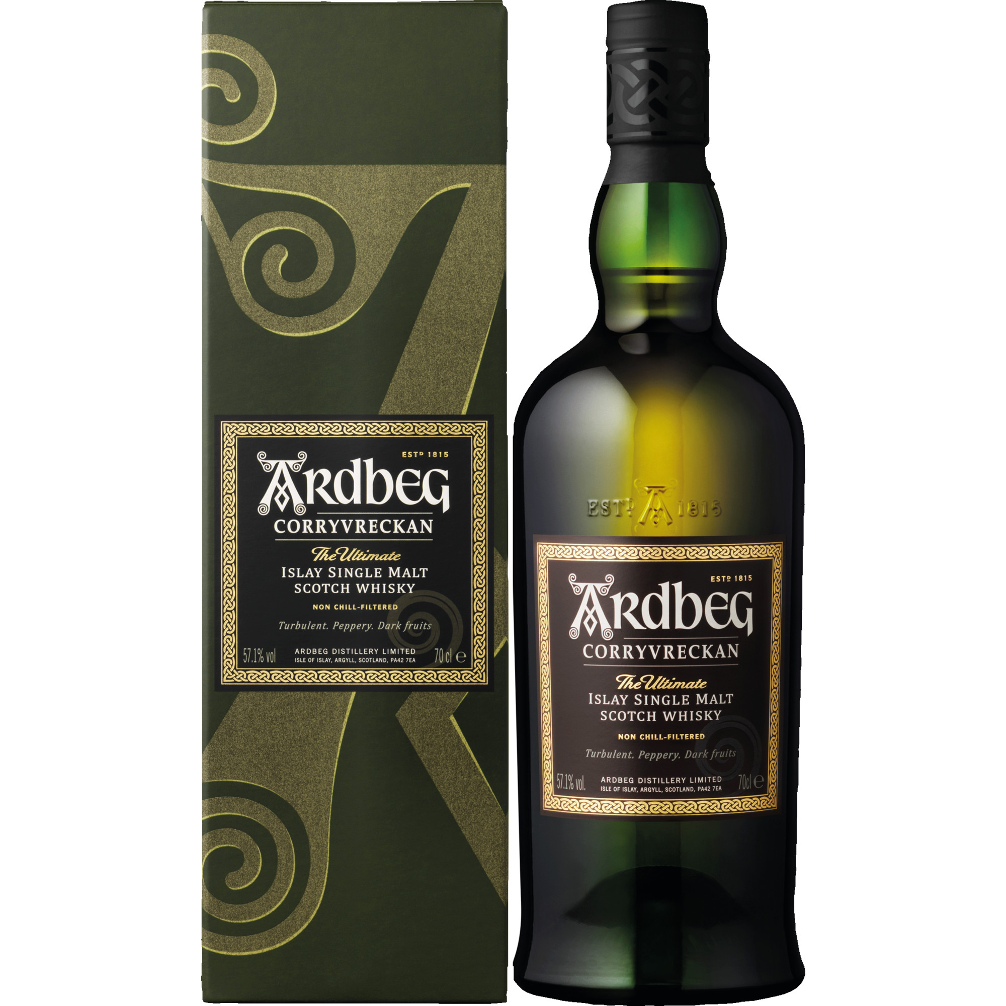 Ardbeg Corryvreckan The Ultimate Spirituosen, Islay Single Malt Scotch Whisky, 0,7 L, 57,1% Vol 0.7 l