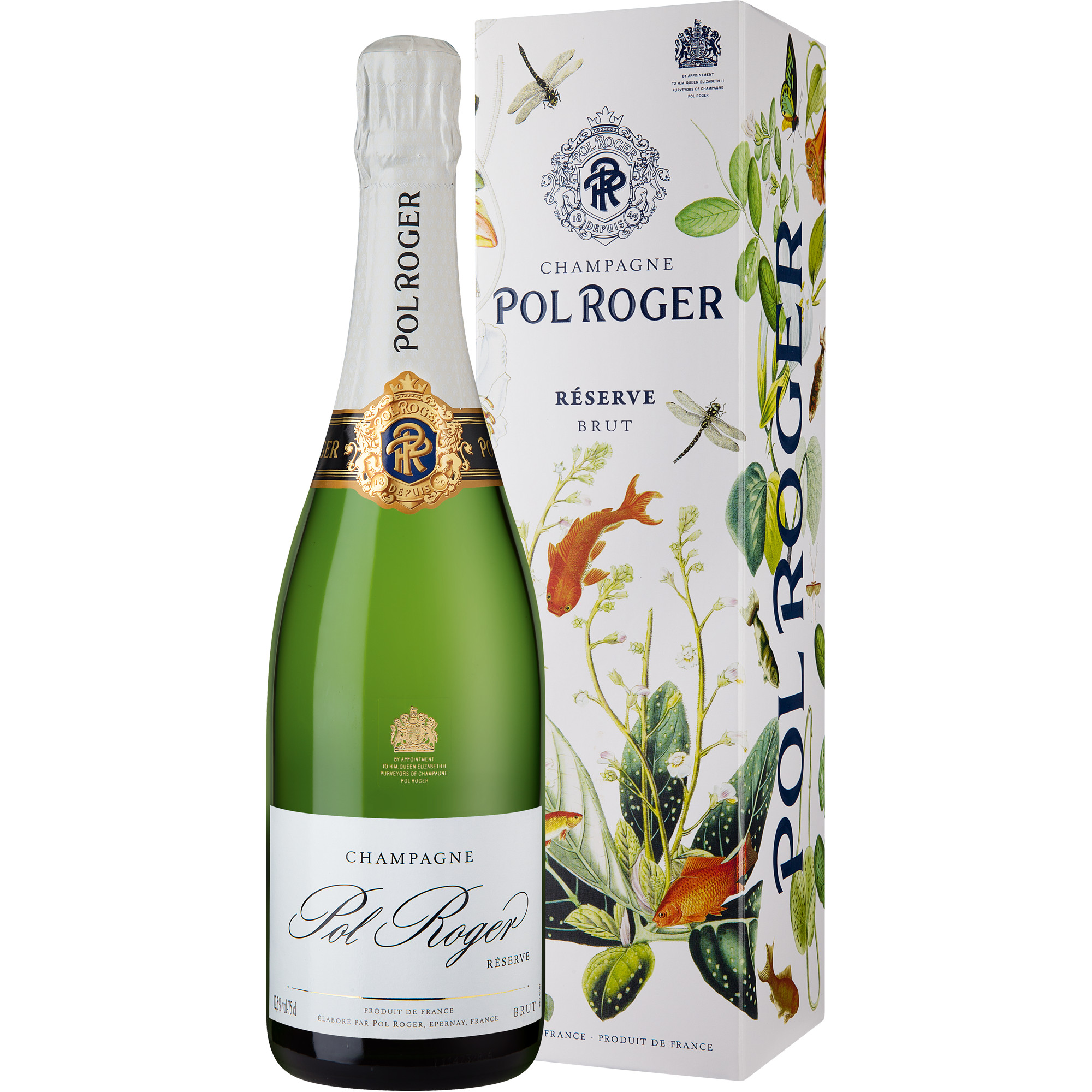 Champagne Pol Roger Réserve Ltd. Edition Pentland Champagner, Brut, Champagne AC, Geschenkverpackung 0.75 l