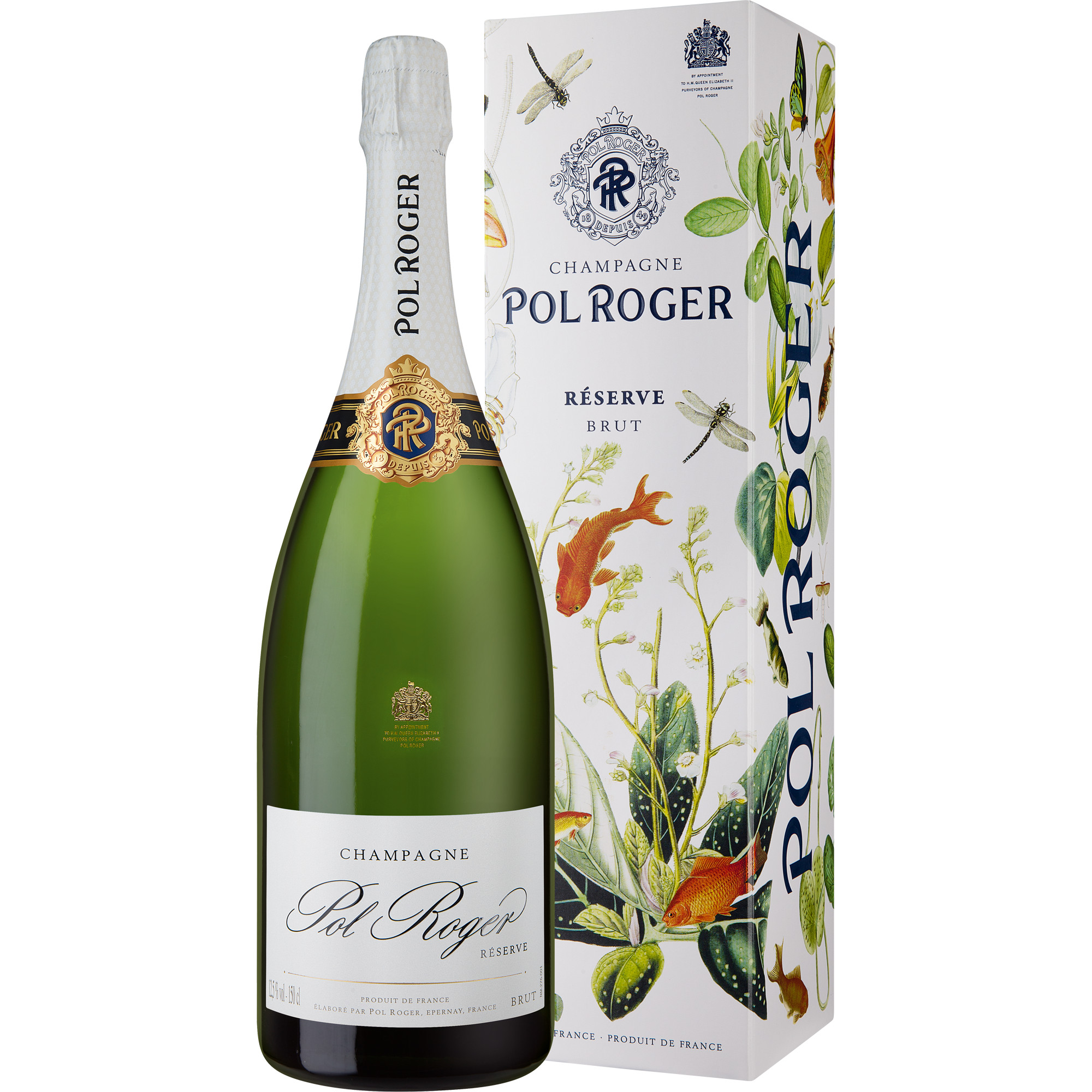 Champagne Pol Roger Réserve Ltd. Edition Pentland Champagner, Brut, Champagne AC, Magnum 1.5 l