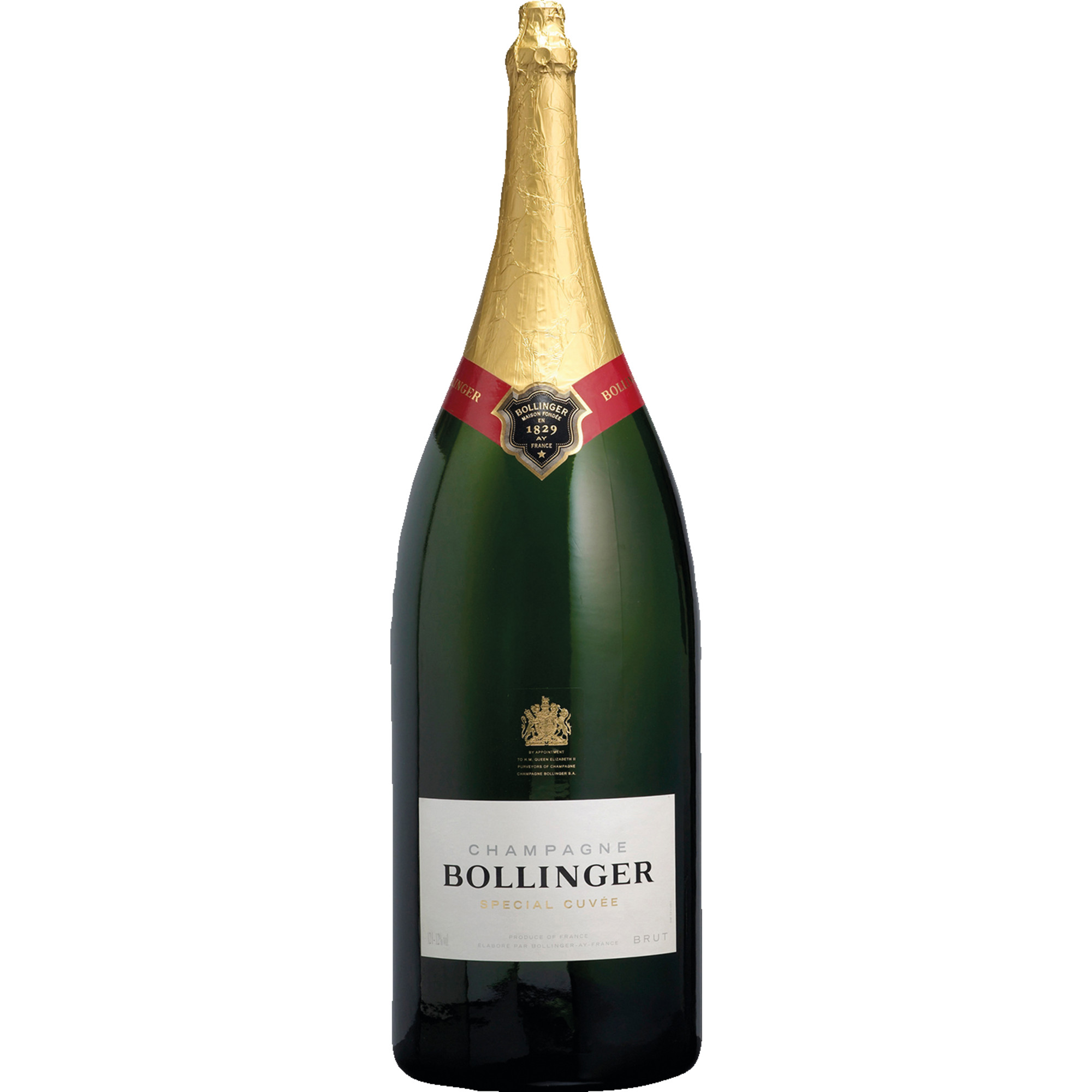 Champagne Bollinger Special Cuvée Schaumwein, Brut, 12L, Holzkiste 12 l
