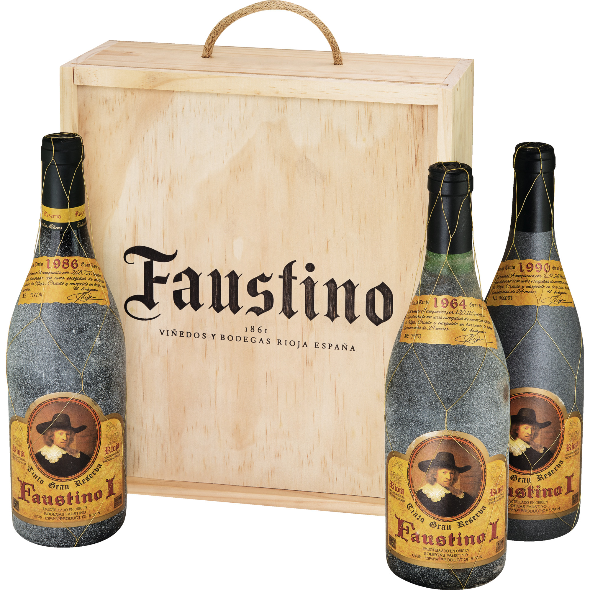 Faustino Myth Collection Paket, 3x 0,75 L 2.25 l