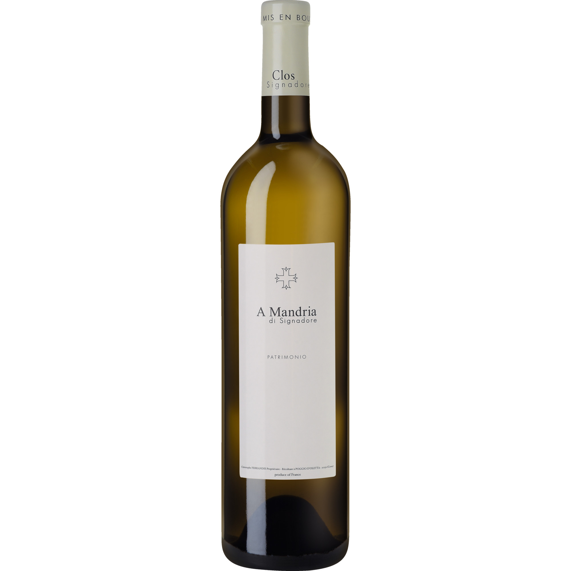 A Mandria di Signadore 2020 Weißwein, Patrimonio AOP, Korsika 0.75 l
