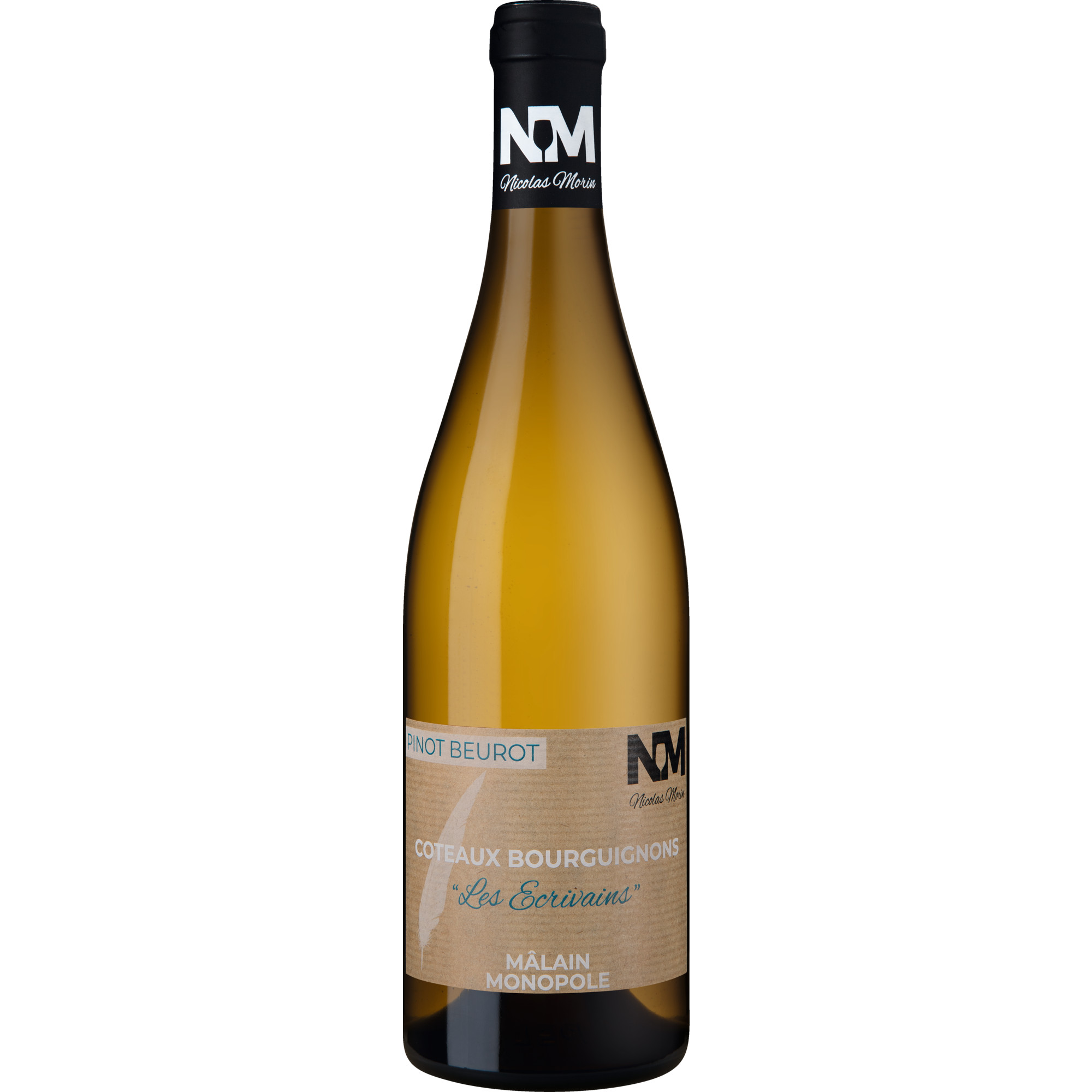 Les Ecrivains Pinot Beurot 2021 Weißwein, Coteaux Bourguignons AOP 0.75 l