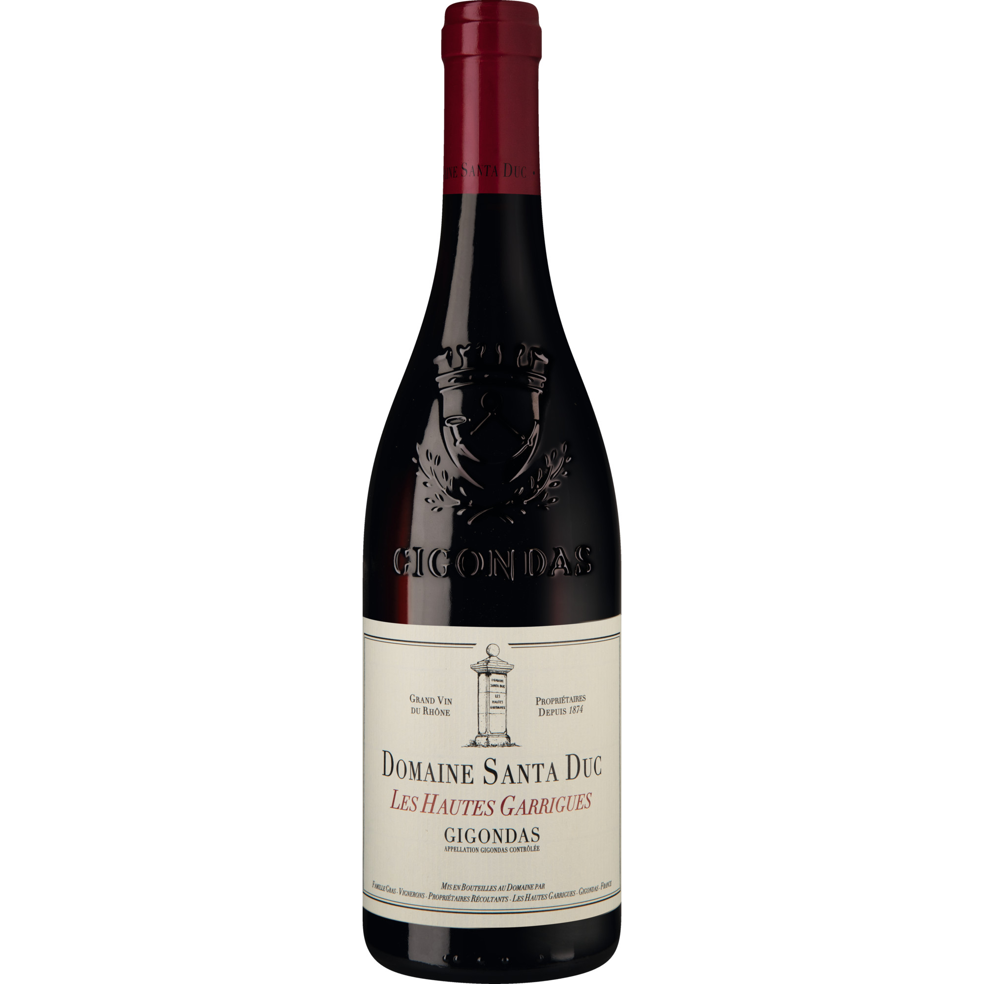 Domaine Santa Duc Les Hautes Garrigues 2020 Rotwein, Gigondas AOP 0.75 l