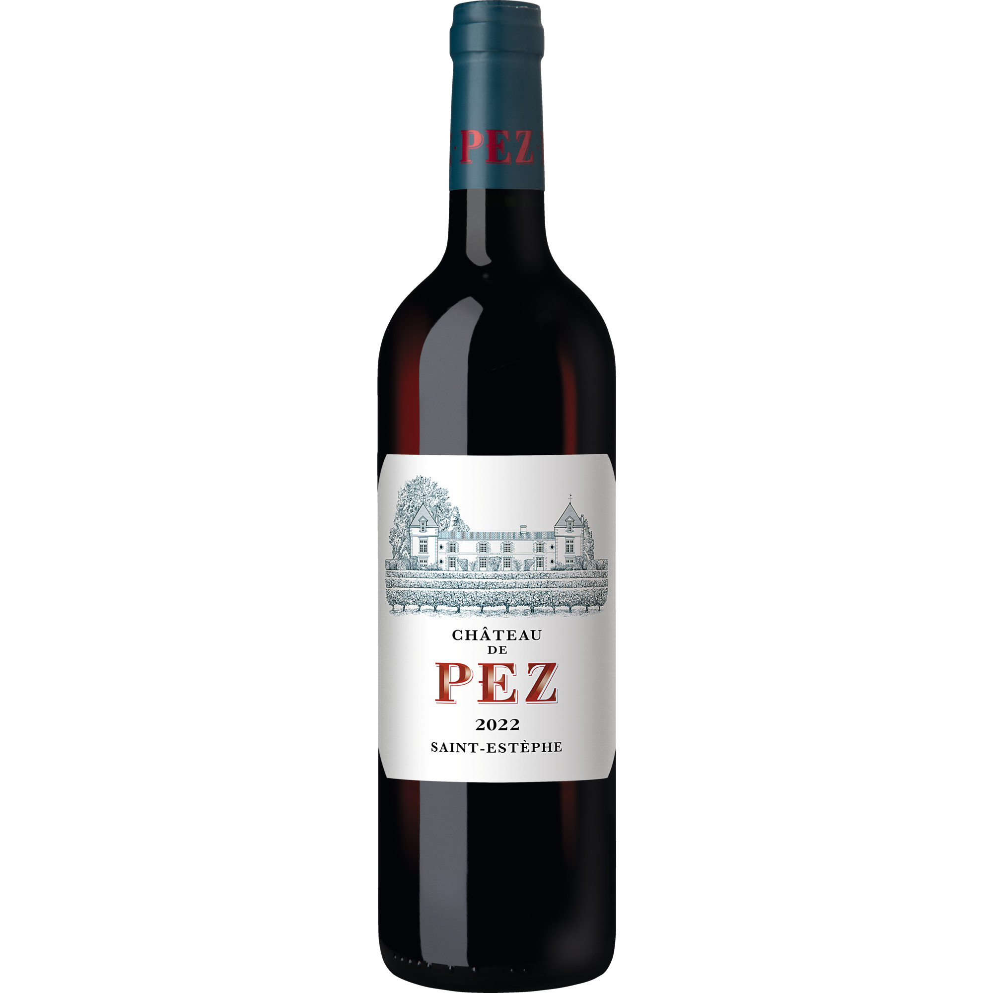 Château de Pez 2022 Rotwein, Saint-Estèphe AOP 0.75 l