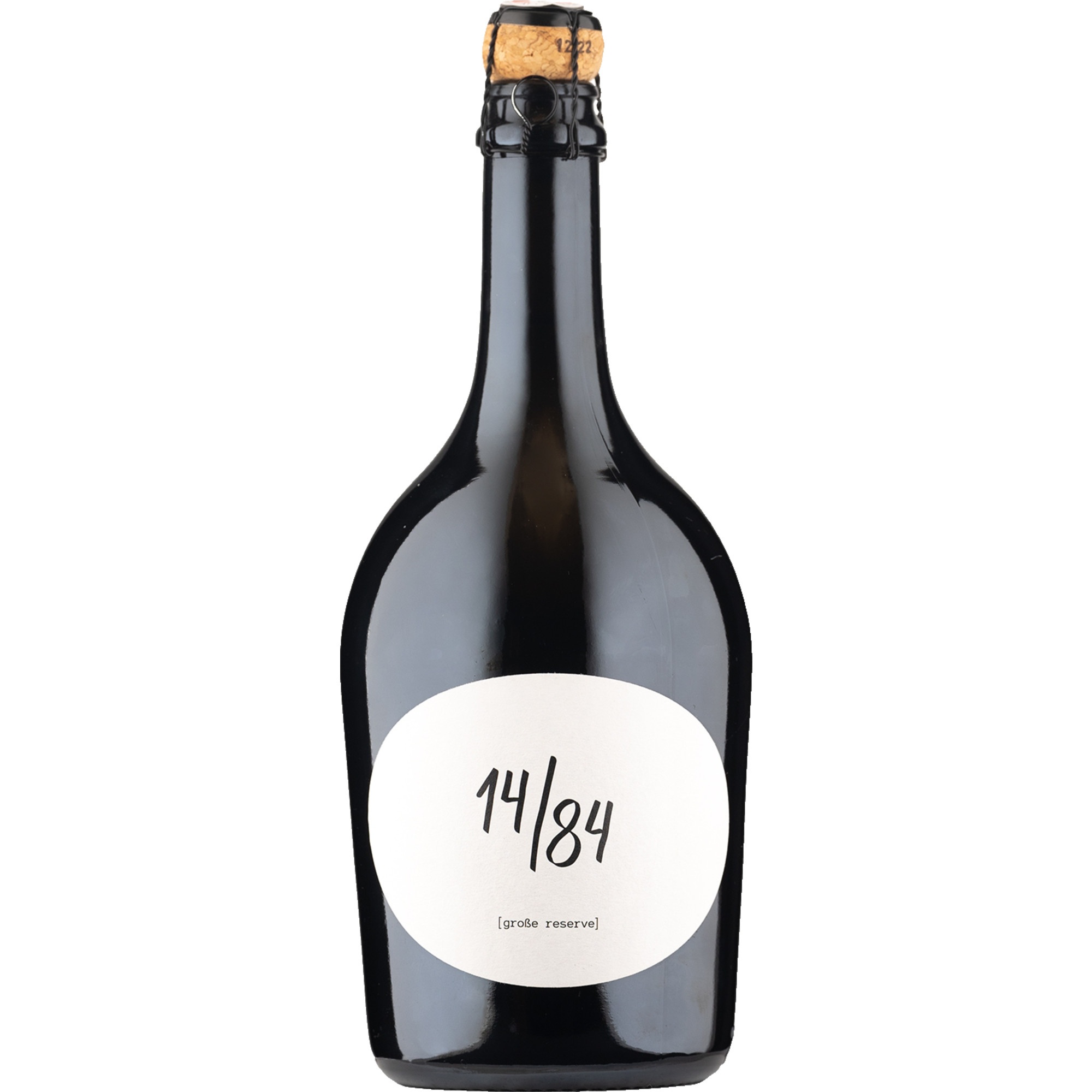 Harkamp 14/84 Sekt 2014 Schaumwein, Brut Nature, Sekt Austria Große Reserve 0.75 l