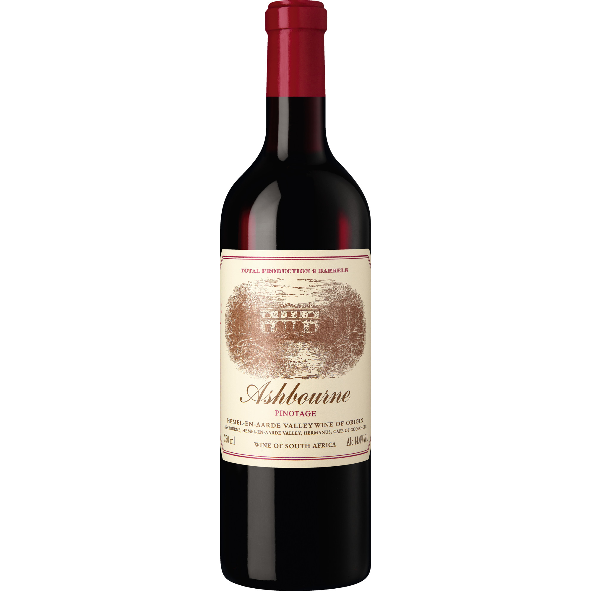 Ashbourne Pinotage 2021 Rotwein, WO Hemel-en-Aarde Valley 0.75 l