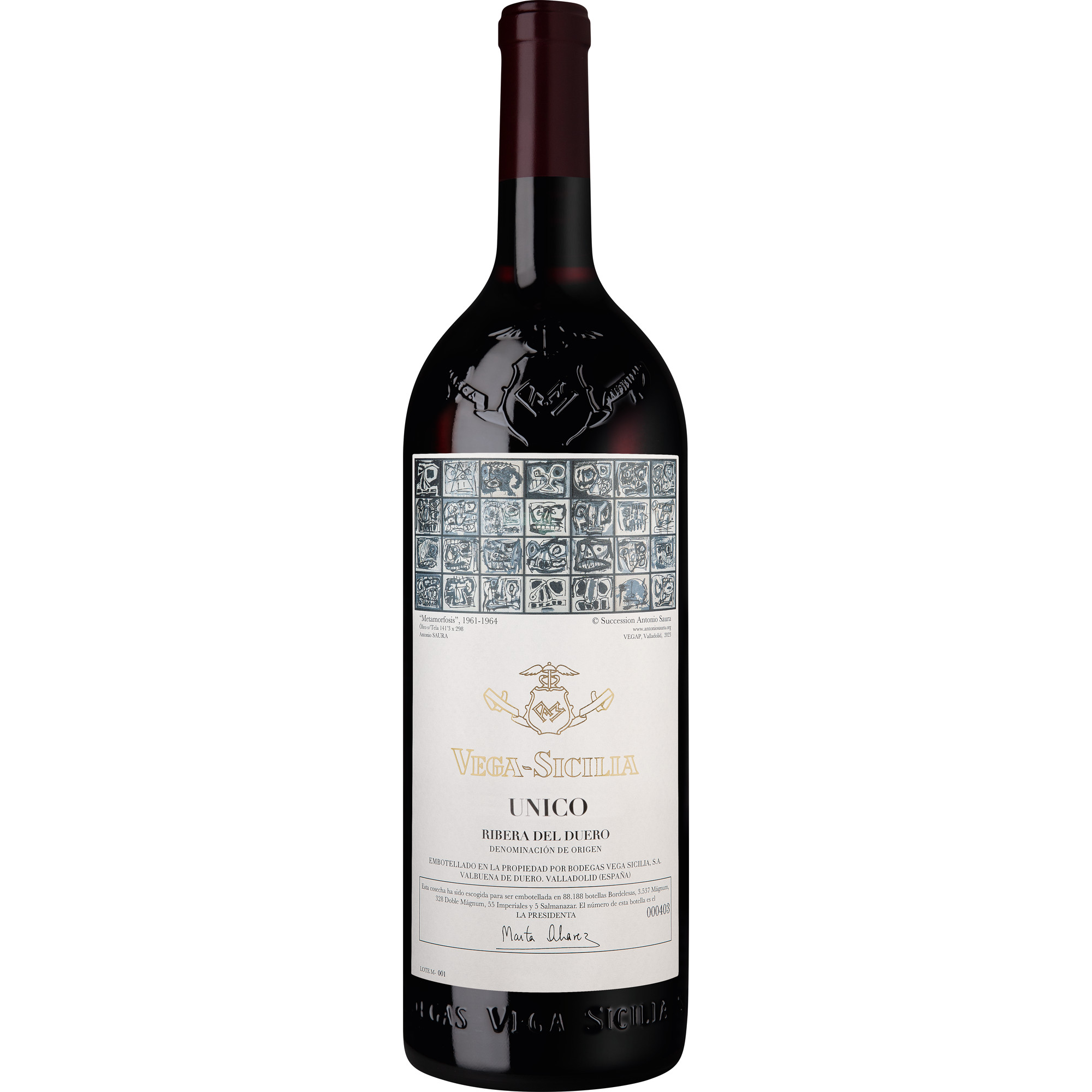 Vega Sicilia Unico 2011 Rotwein, Ribera del Duero DO, Doppelmagnum 3 l