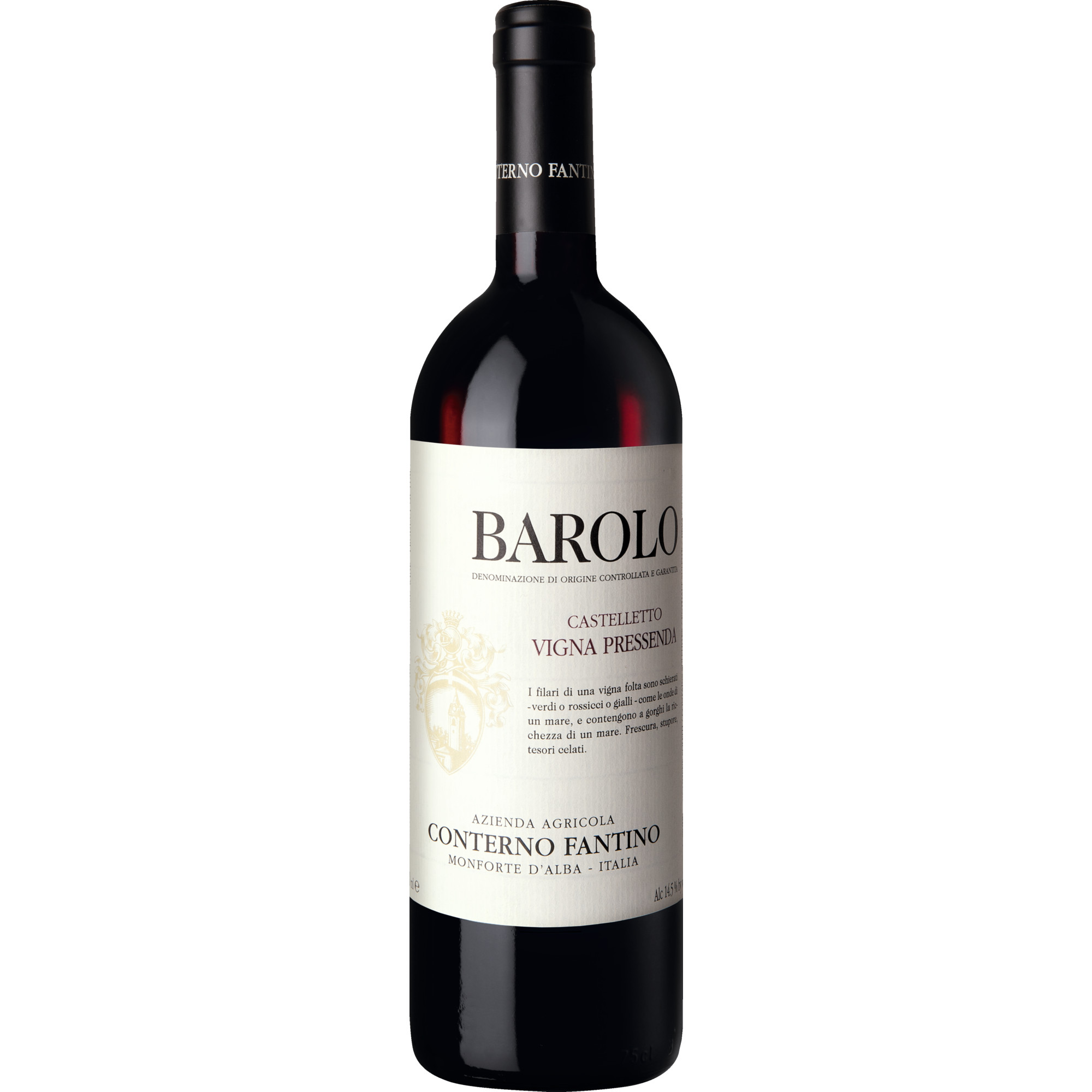 Barolo Castelletto Vigna Pressenda 2020 Rotwein, Barolo DOCG 0.75 l