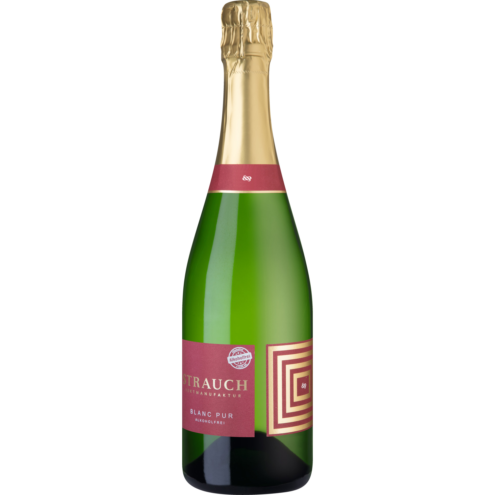 Strauch Blanc Pur Alkoholfrei Food, Schäumendes Getränk aus alkoholfreiem Wein 0.75 l