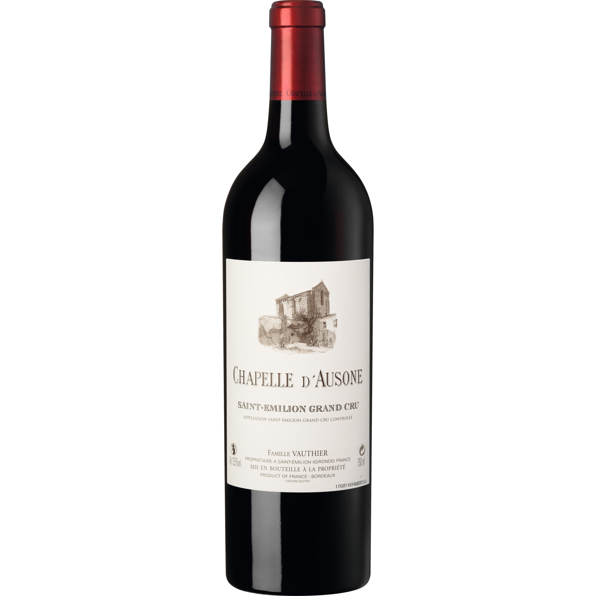 Chapelle d'Ausone 2021 Rotwein, Saint-Emilion Grand Cru AOP 0.75 l