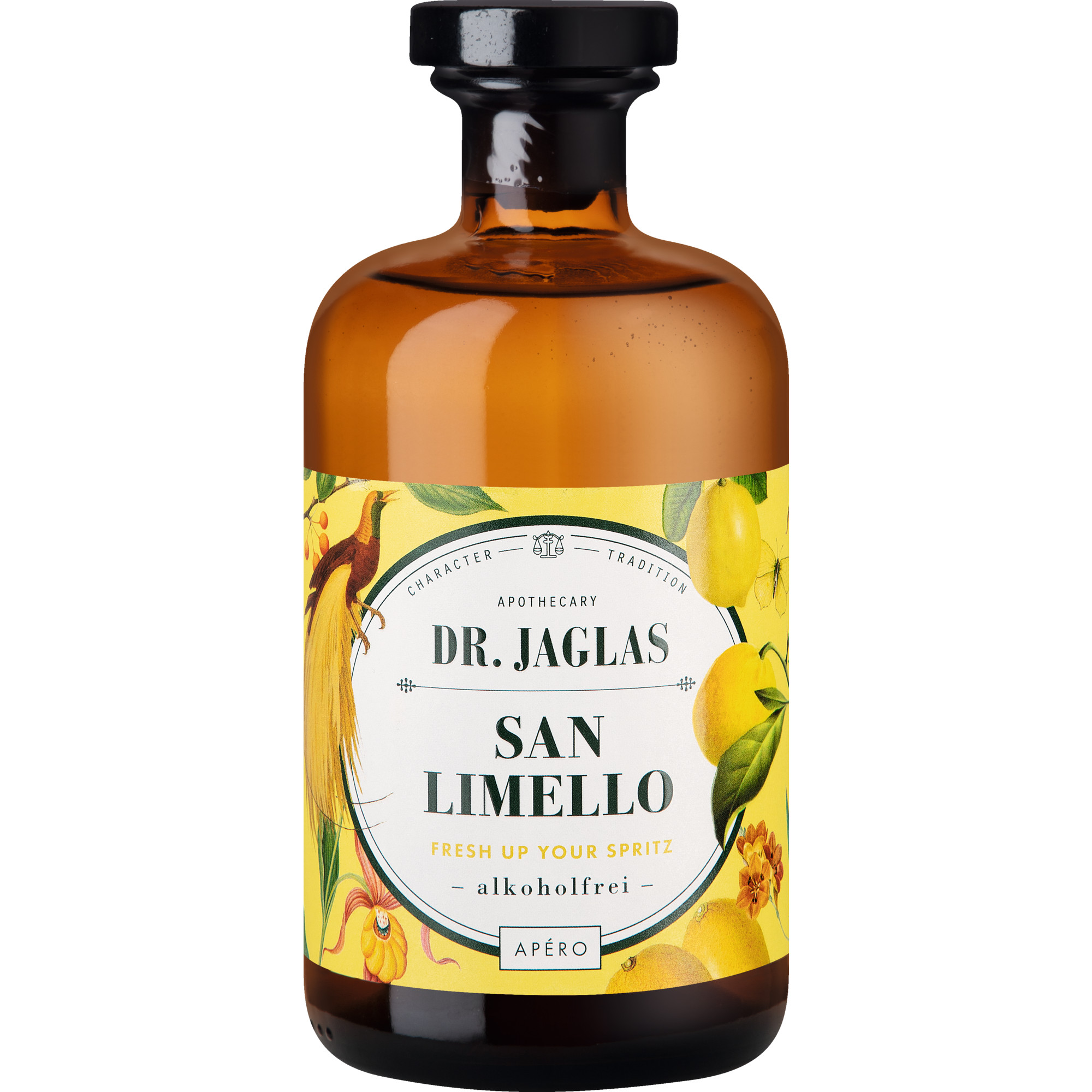 Dr. Jaglas San Limello Food, Alkoholfreier Aperitif, 0,5 L 0.5 l