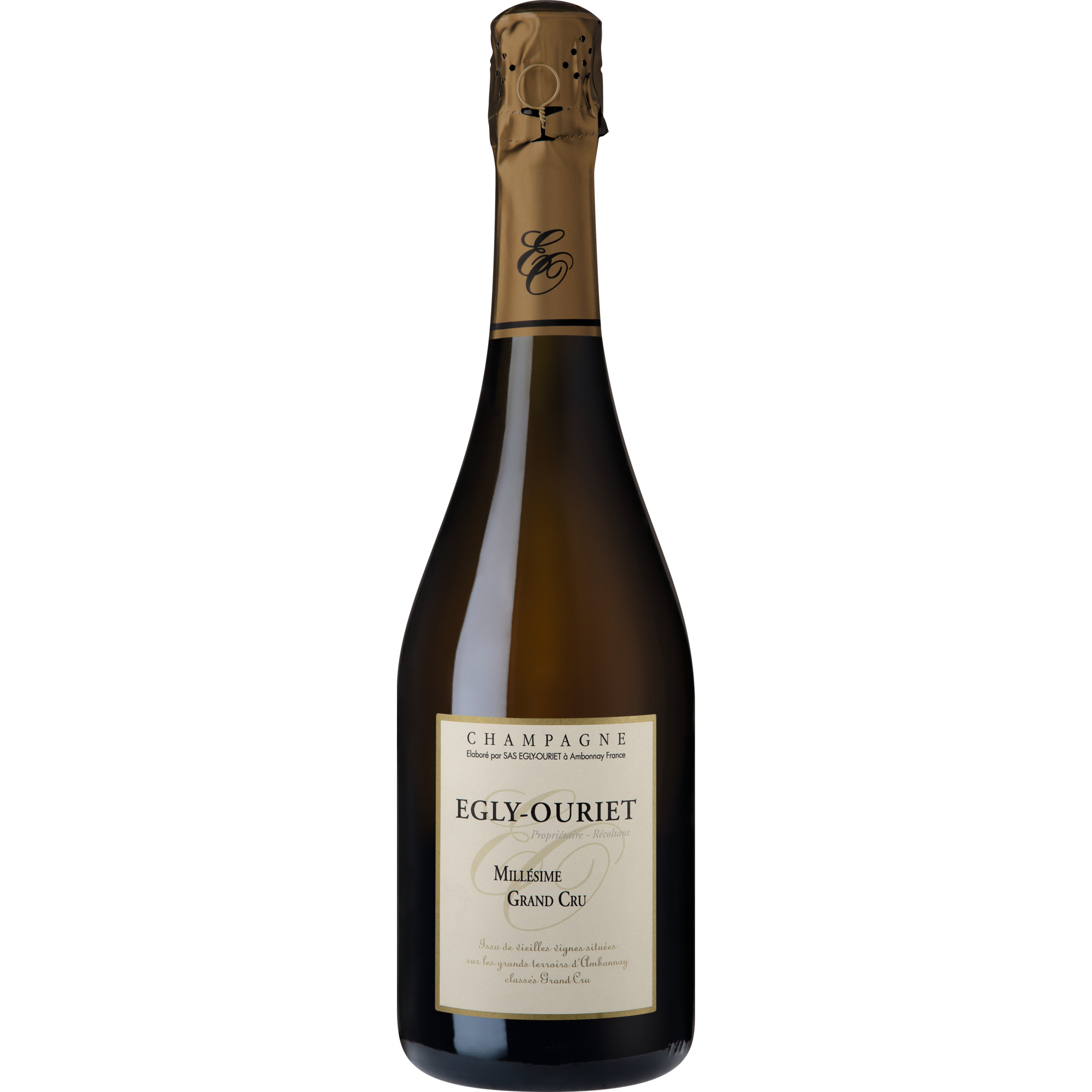 Champagne Egly-Ouriet Grand Cru Millésime 2015 Champagner, Brut, Champagne Grand Cru AC 0.75 l