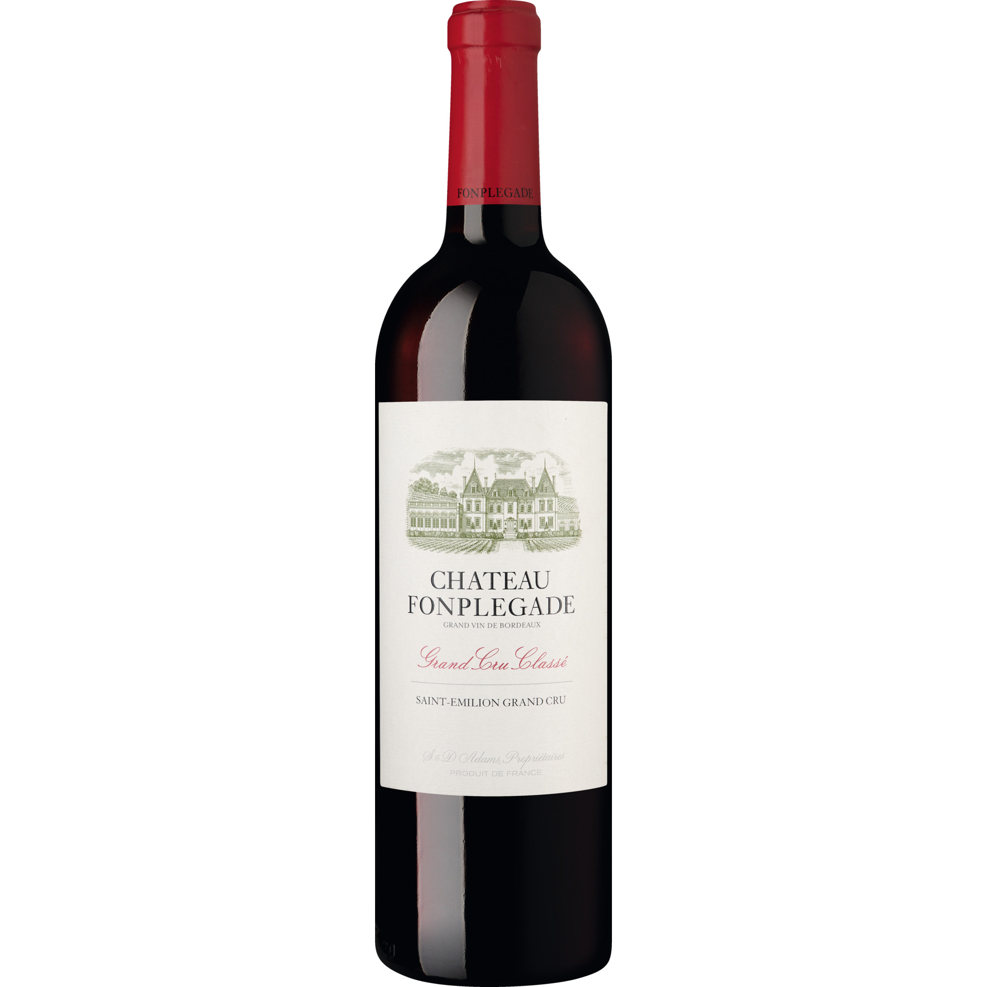 Chateau Fonplegade 2017 Rotwein, Saint-Emilion Grand Cru AOC 0.75 l