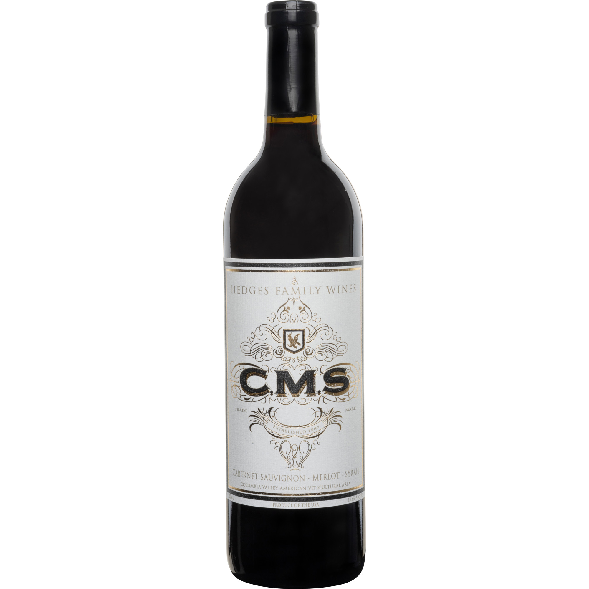 C.M.S. Cabernet Sauvignon Merlot Syrah 2020 Rotwein, Washington 0.75 l