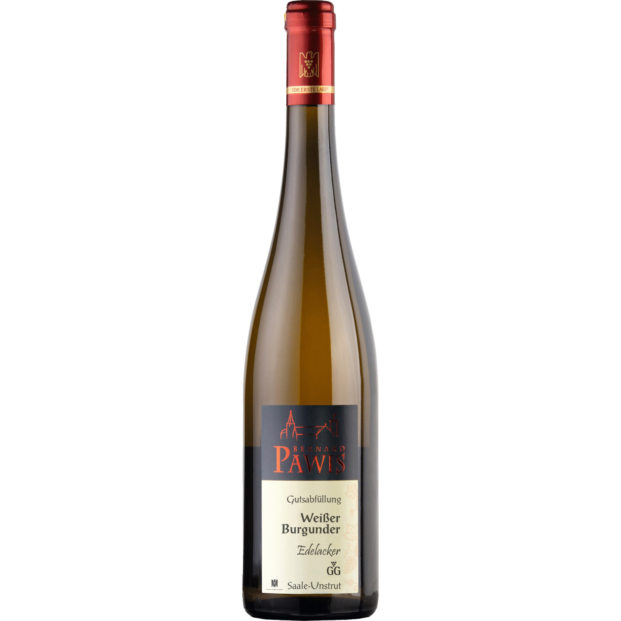 Pawis Edelacker Weißburgunder 2023 Weißwein, trocken, Saale-Unstrut 0.75 l