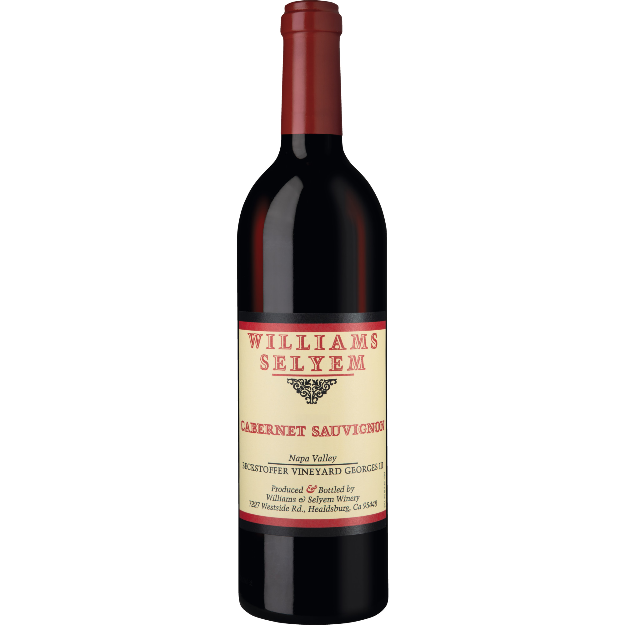 Williams Selyem Cabernet Sauvignon 2020 Rotwein, Beckstoffer Vineyard Georges III, Rutherford AVA 0.75 l