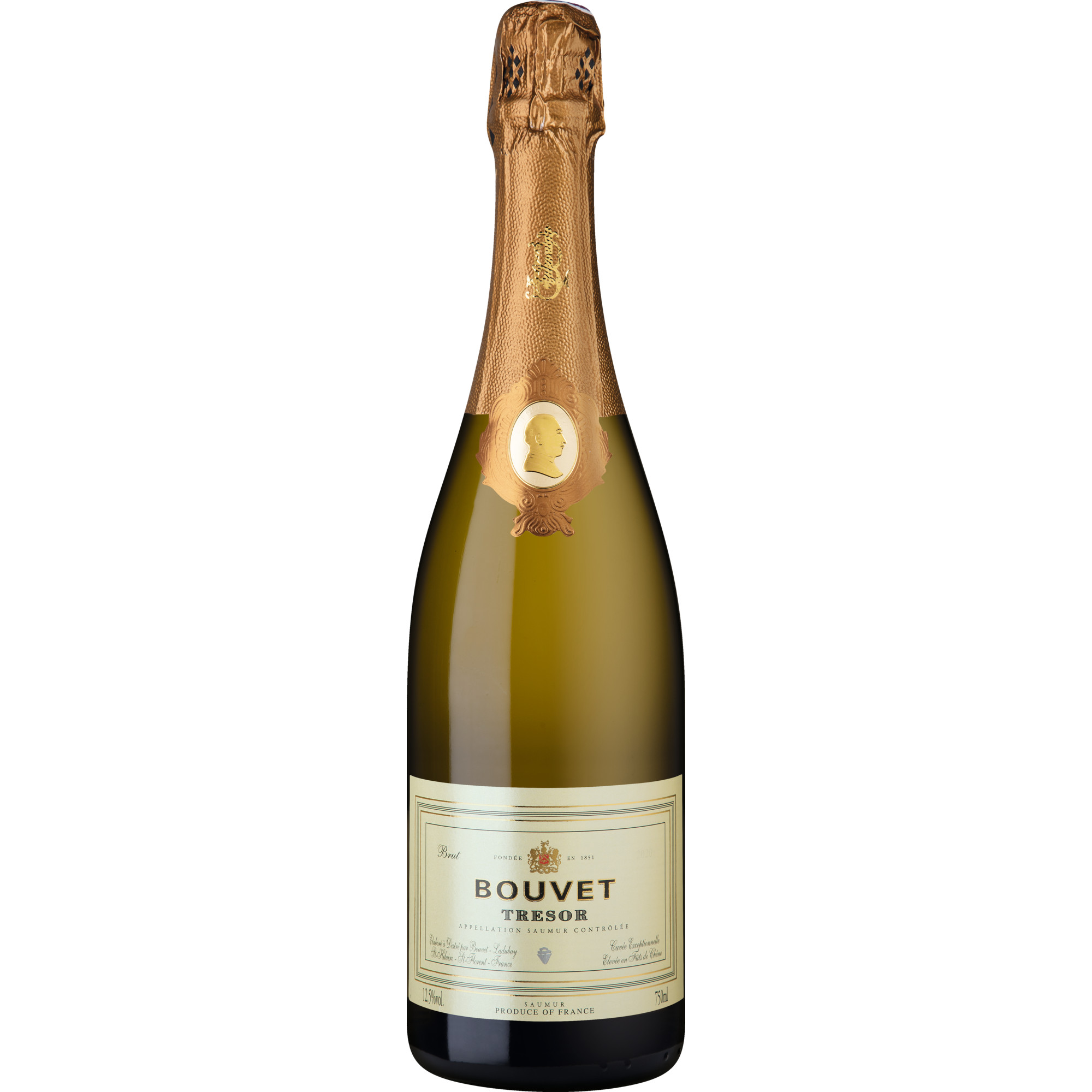 Bouvet Ladubay Trésor Blanc 2021 Weißwein, Brut, Saumur AC 0.75 l