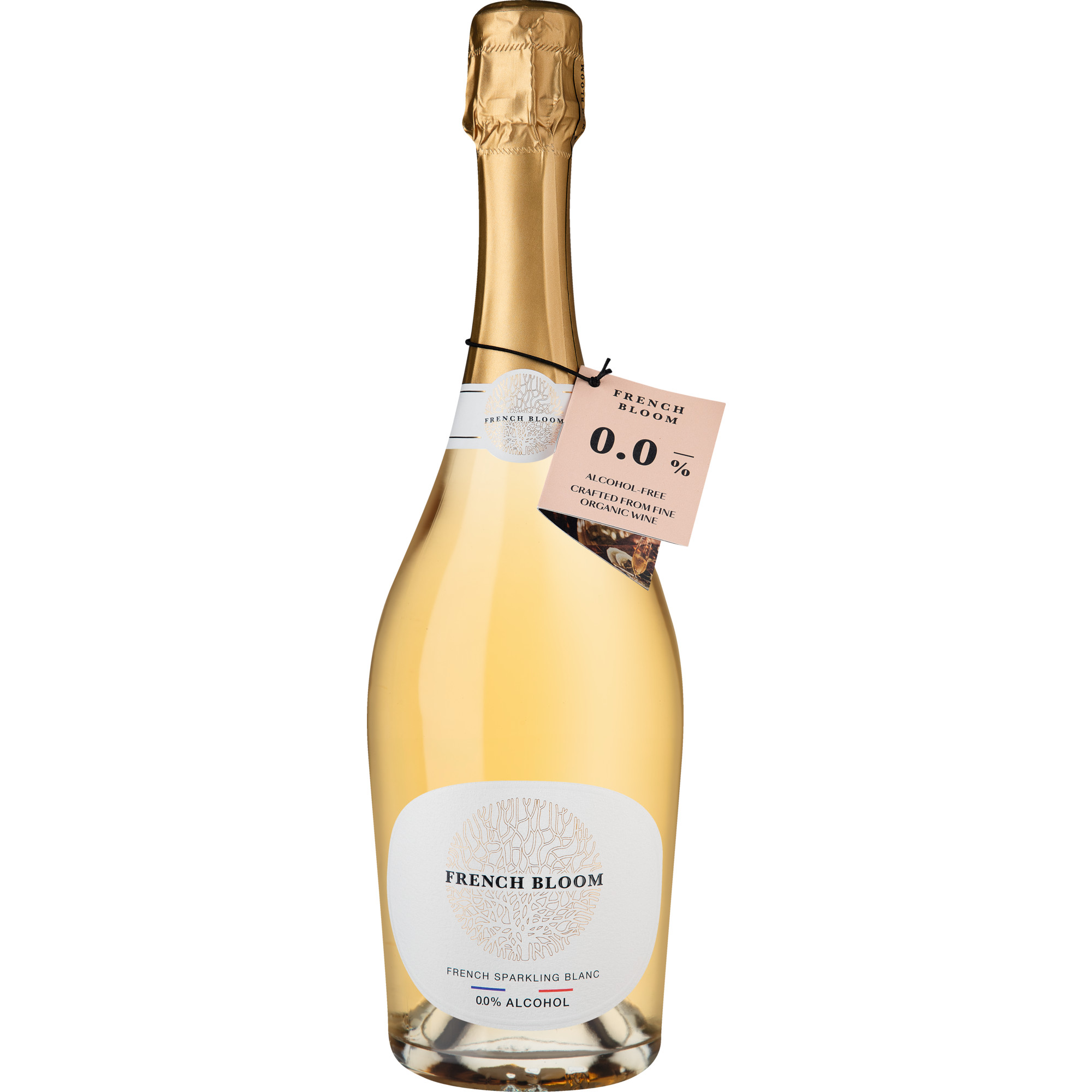 French Bloom Le Blanc Food, Schäum. aromat. Getränk mit entalkoholsiertem Wein 0.75 l