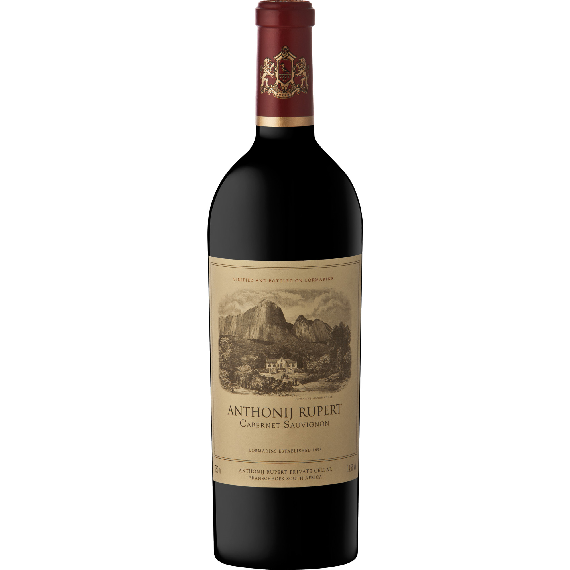 Anthonij Rupert Cabernet Sauvignon 2021 Rotwein, WO Franschhoek 0.75 l