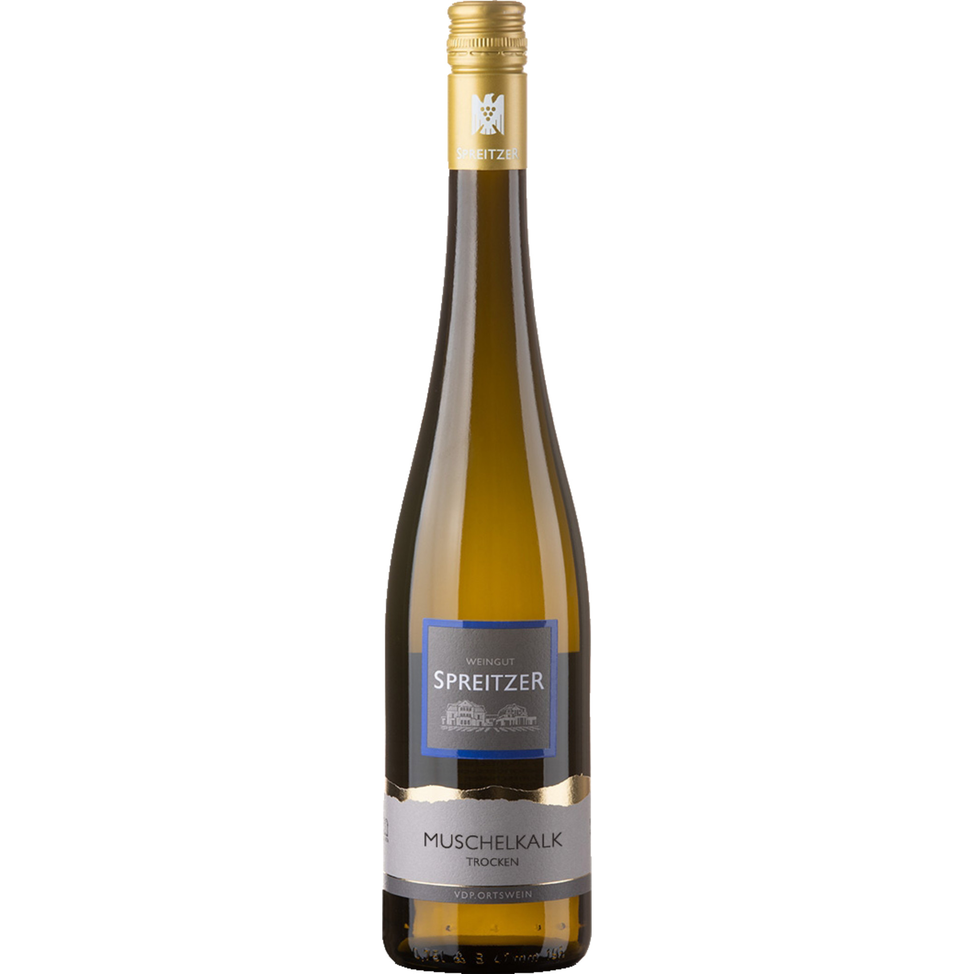 Oestricher "Muschelkalk" Riesling 2024 Weißwein, Trocken, Rheingau 0.75 l