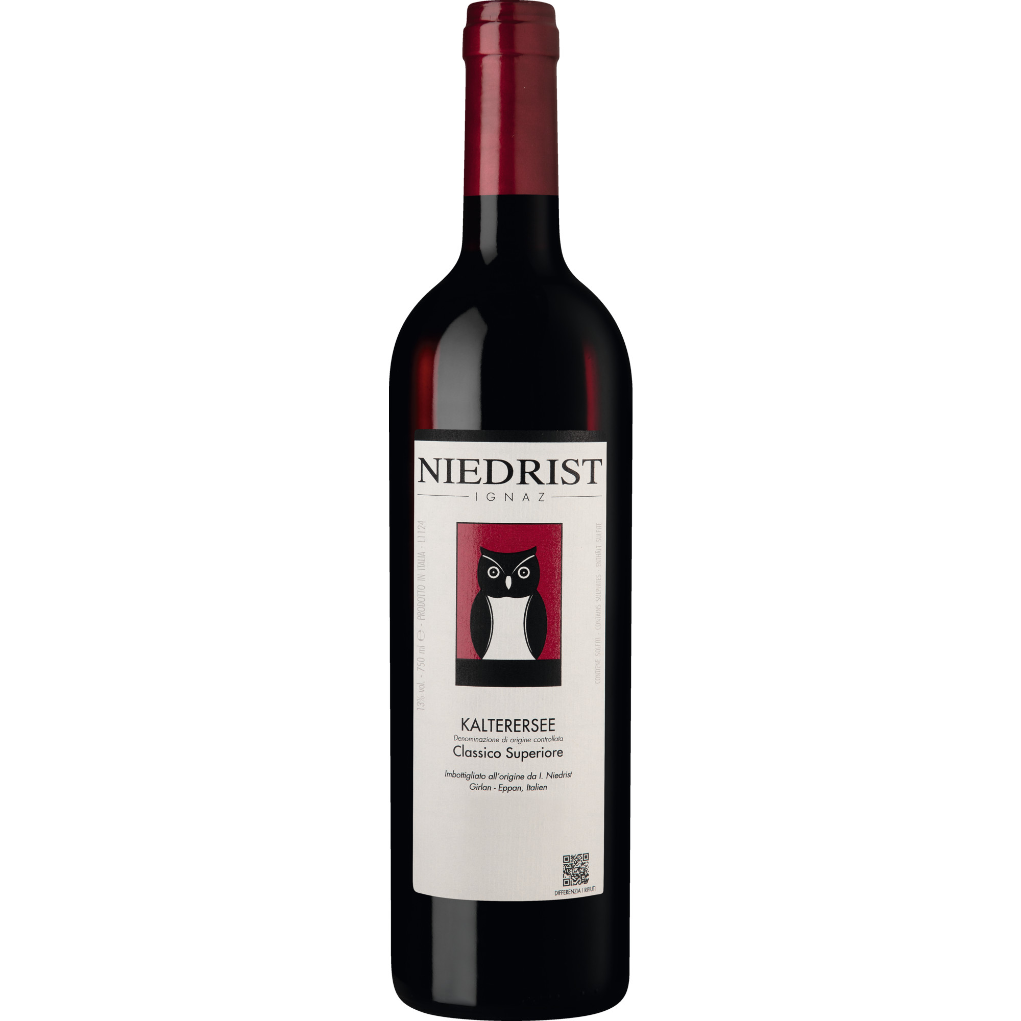 Ignaz Niedrist Kalterersee 2024 Rotwein, Kalterersee DOC 0.75 l