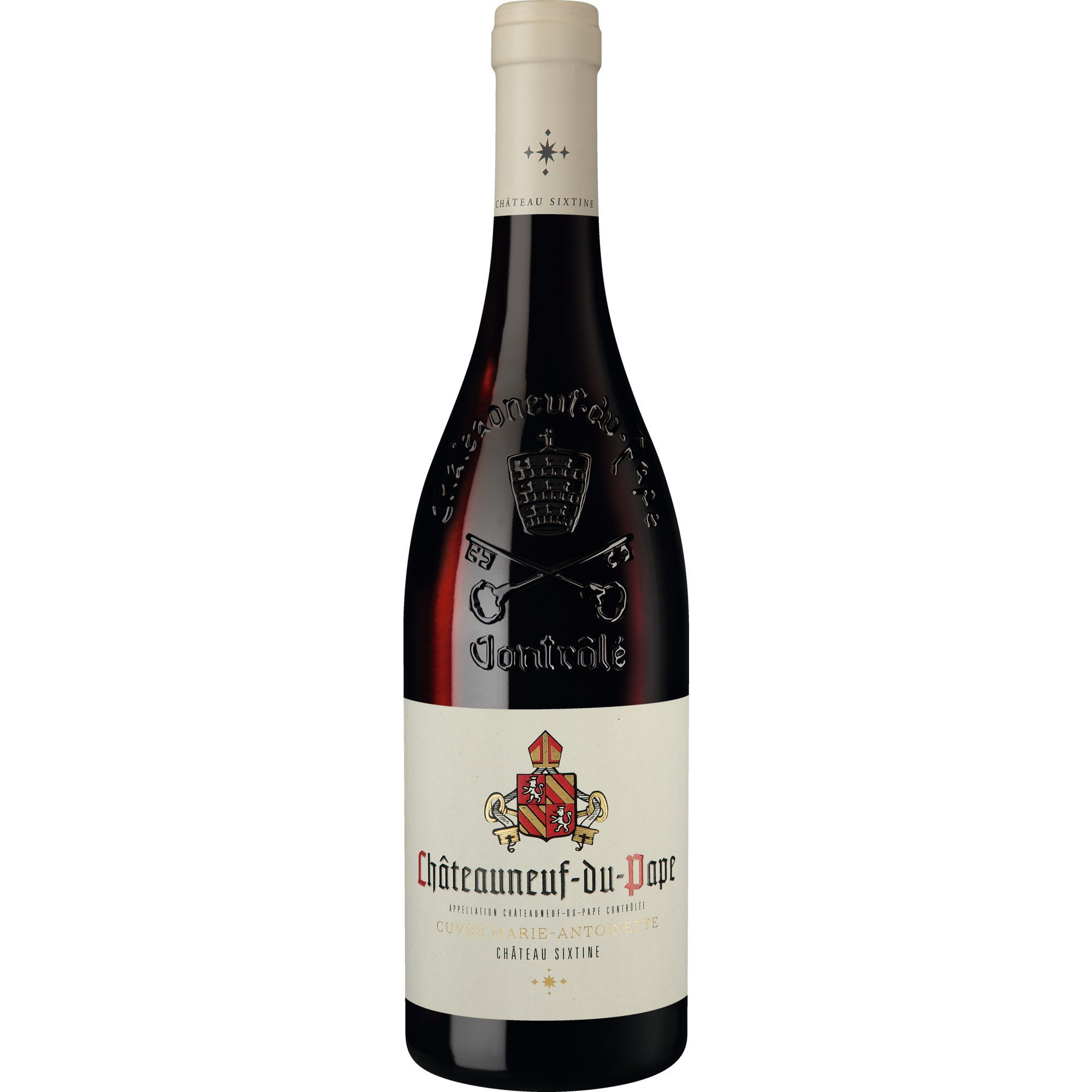Cuvée Marie-Antoinette 2023 Rotwein, Châteauneuf-du-Pape AOP 0.75 l