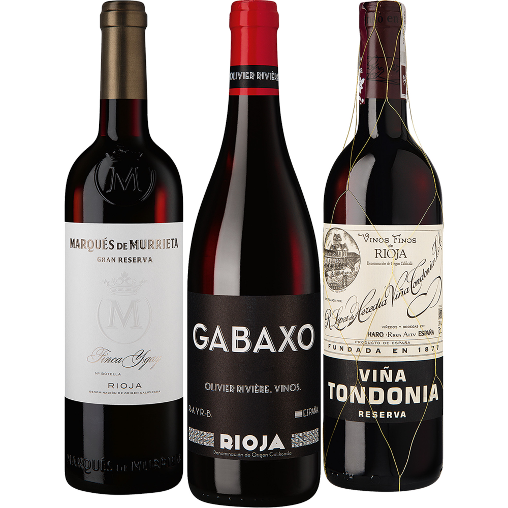 Lou's Weinkurs - Rioja Paket 2.0 Paket, 3 Flaschen 2.25 l