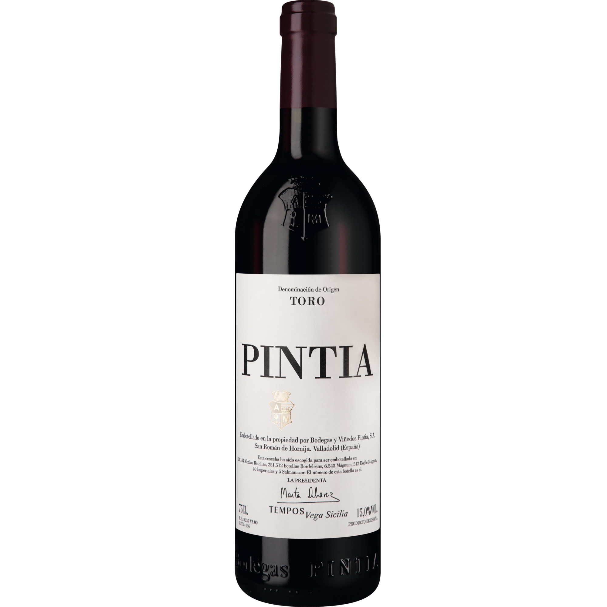 Pintia 2021 Rotwein, Toro DO 0.75 l