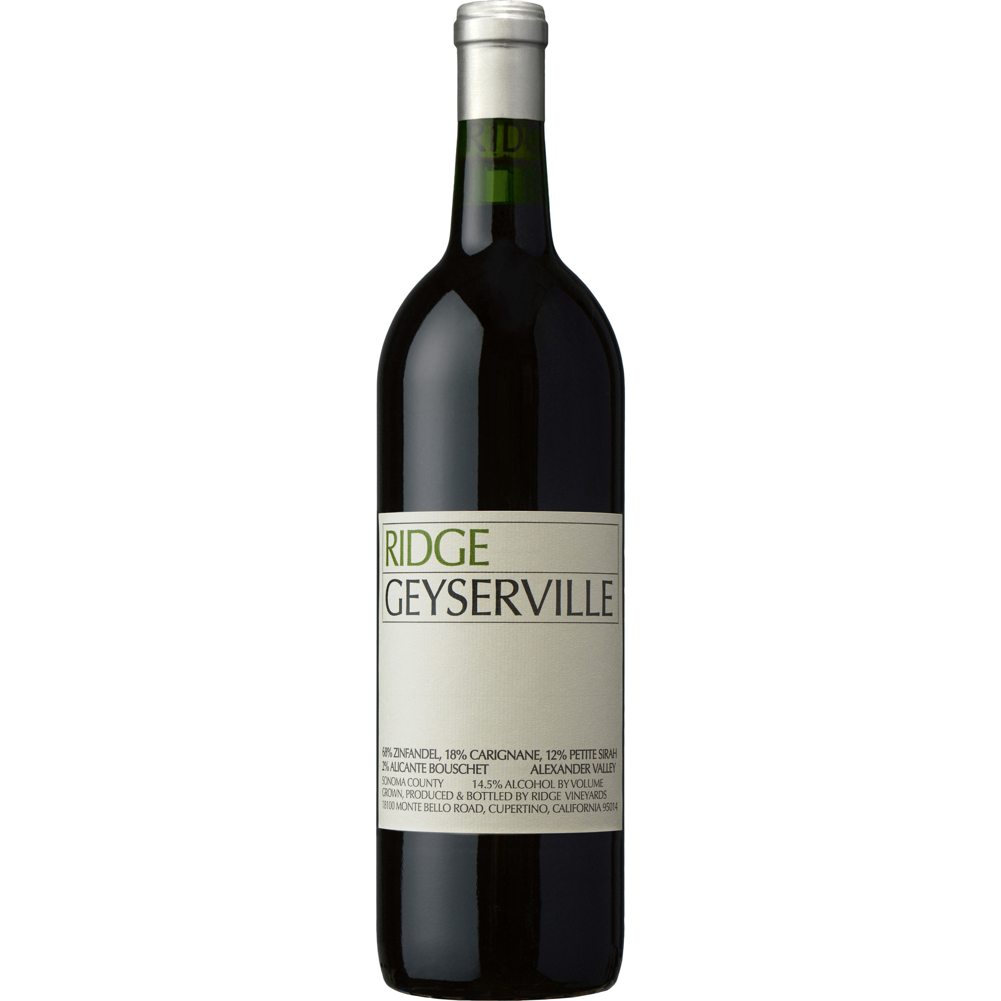 Ridge Vineyards Geyserville Zinfandel 2023 Rotwein, Alexander Valley 0.75 l